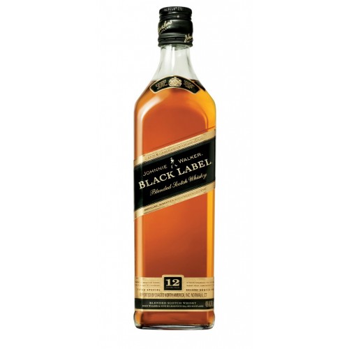 Johnnie Walker Black Label Blended Scotch Whisky 12 Years Old 750ml
